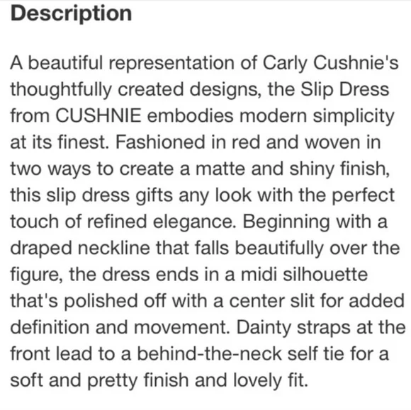 Cushnie x Target Red Strapless Slip Dress - Picture 13 of 14